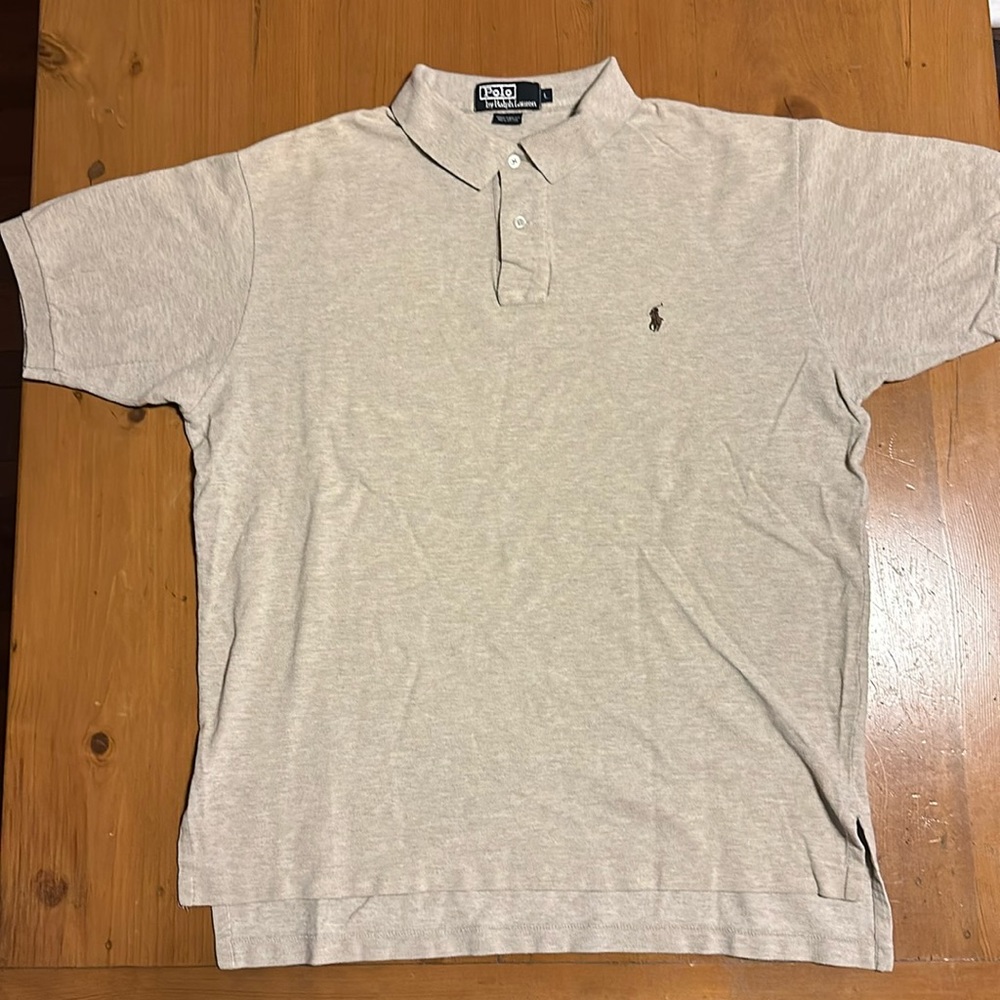 Polo Ralph Lauren, tan polo, large
